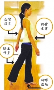 保持健美的正确走姿